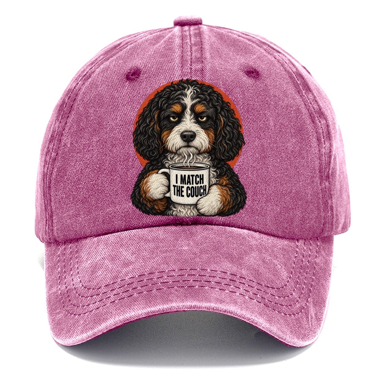 Bernedoodle Mug Truths Dog Mug Truths Classic Cap – Dusty Rose