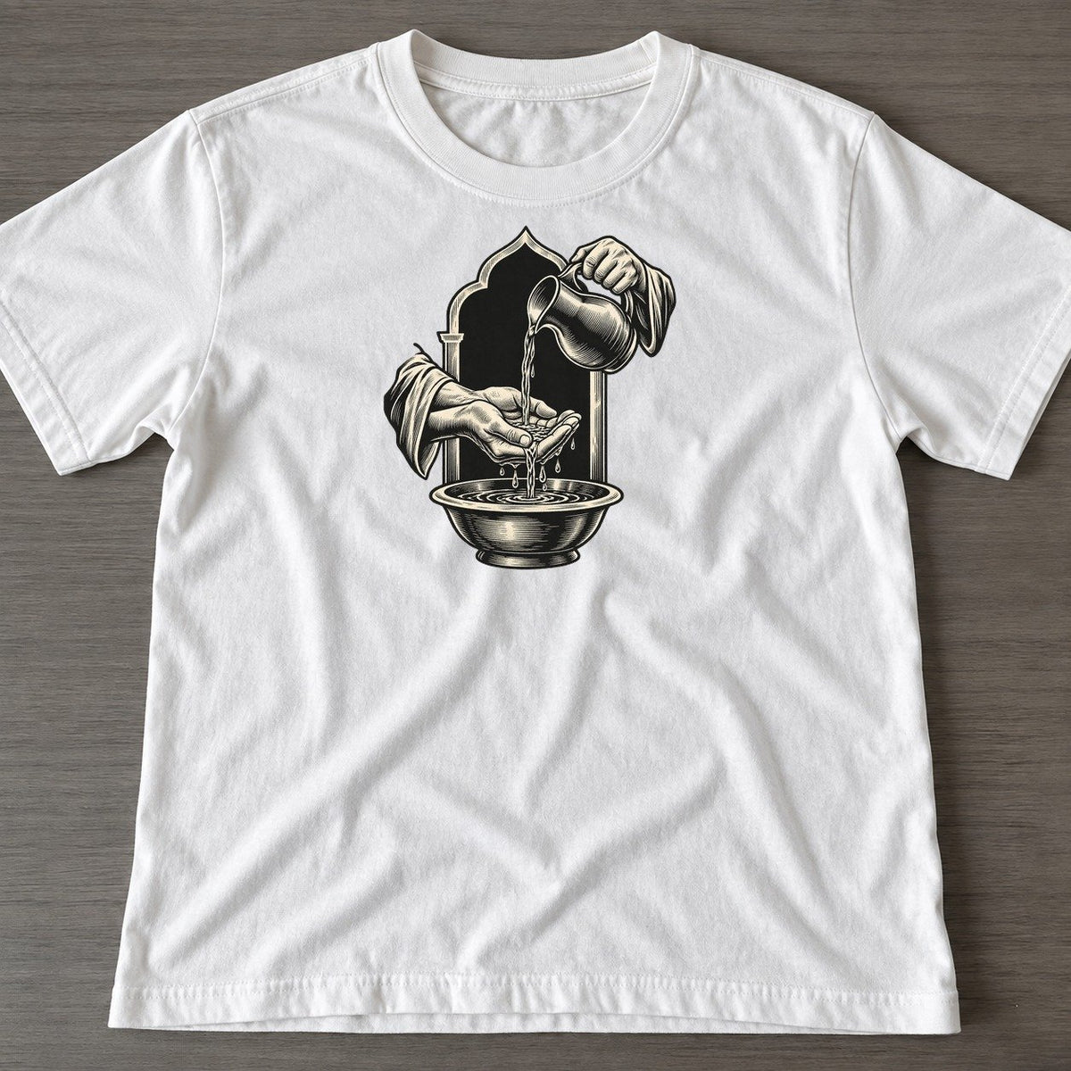 White — front view