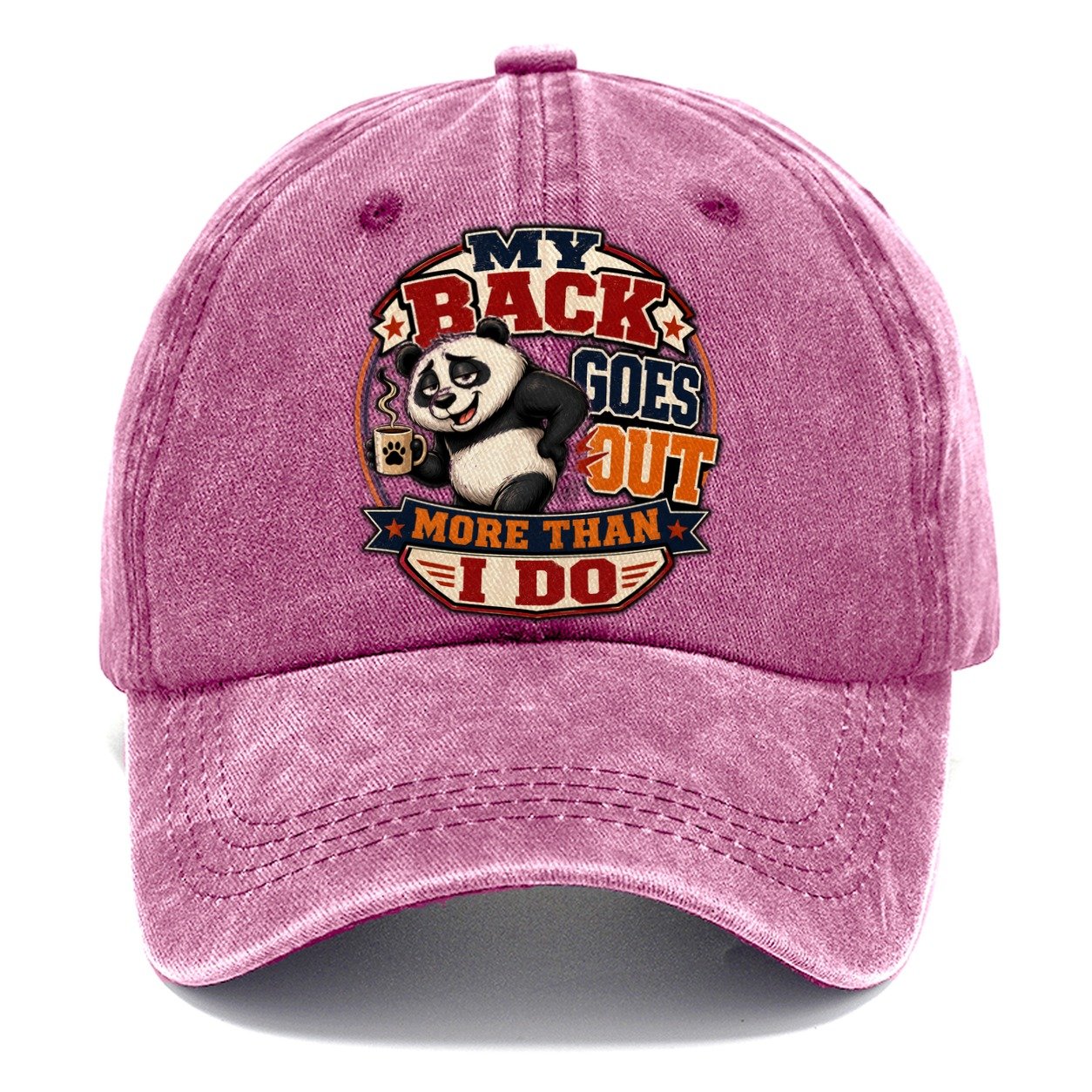 My Back Goes Out Classic Cap – Dusty Rose