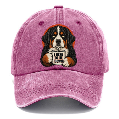 Bernese Mountain Dog Mug Truths Classic Cap – Dusty Rose