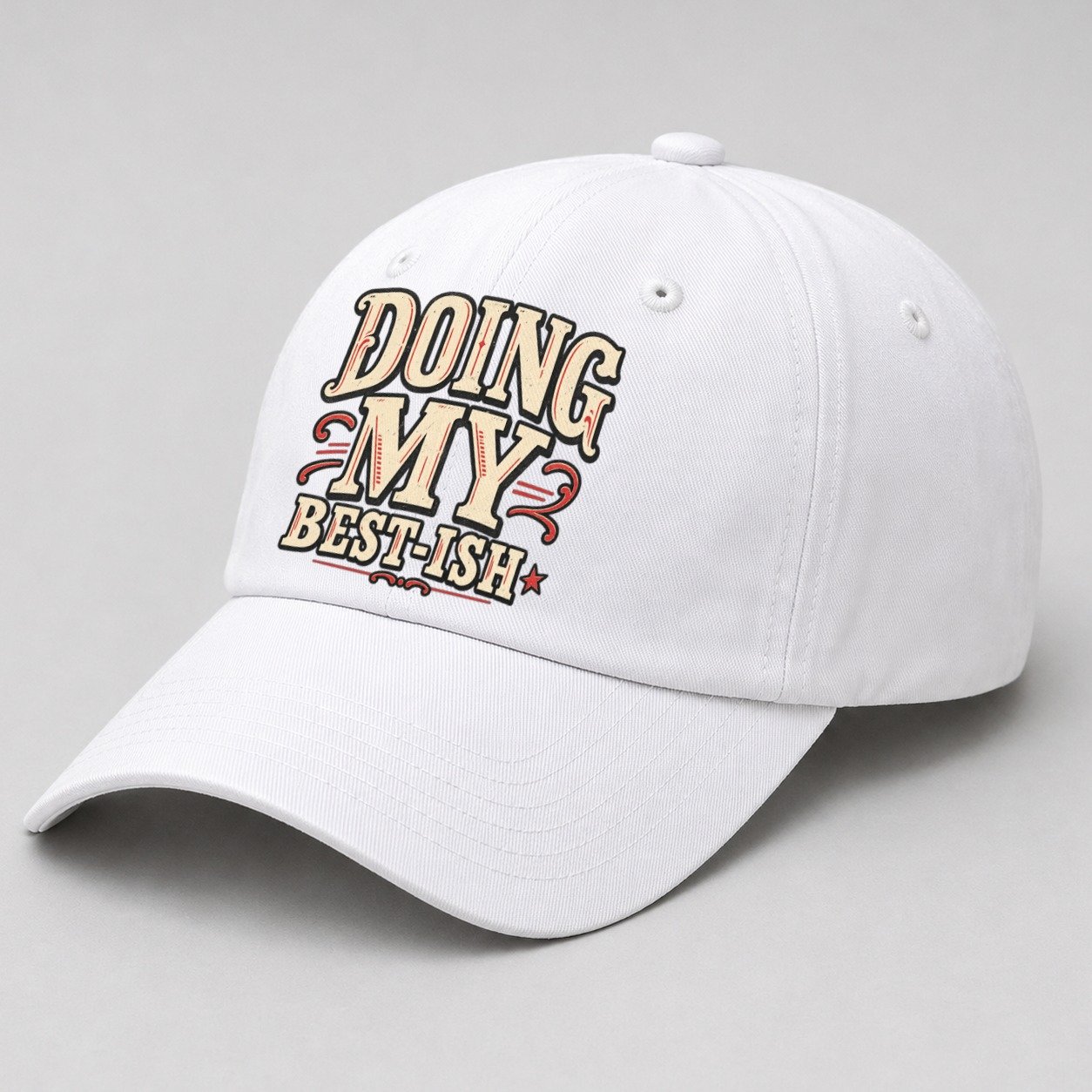 White — angle view