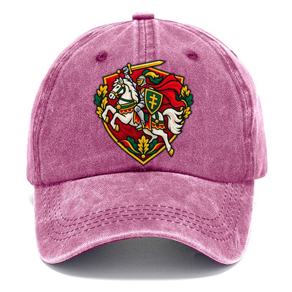 Lithuania Minimal Emblem Country Logos Classic Cap – Dusty Rose