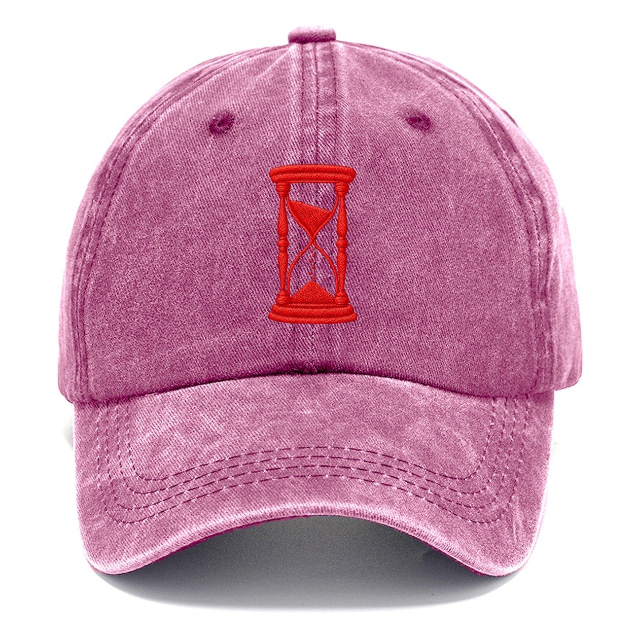 Hourglass Falling Grain Micro Motion Mark Classic Cap – Dusty Rose