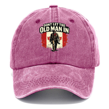 Dont Let The Old Man In Canada Classic Cap – Dusty Rose