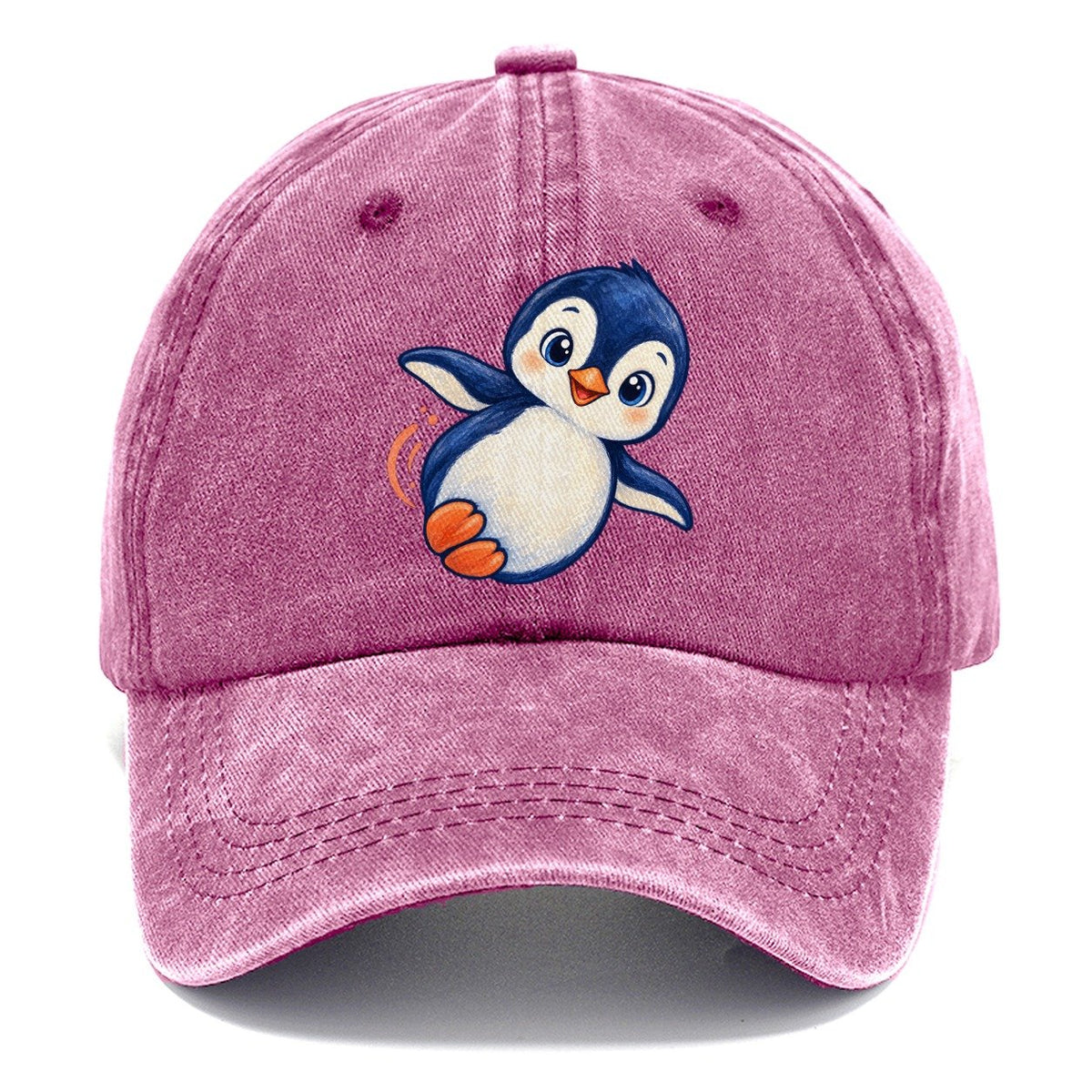 Penguin Side Slide Sea Sprite Classic Cap – Dusty Rose