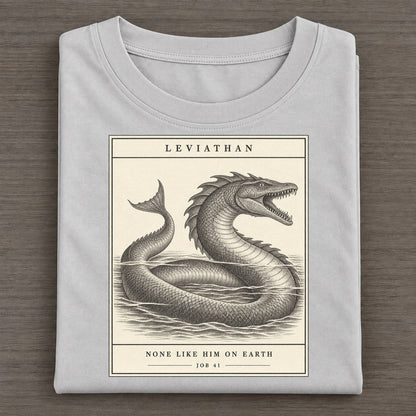 Leviathan Specimen Plate Creature Canticle Classic T-shirt – Grey