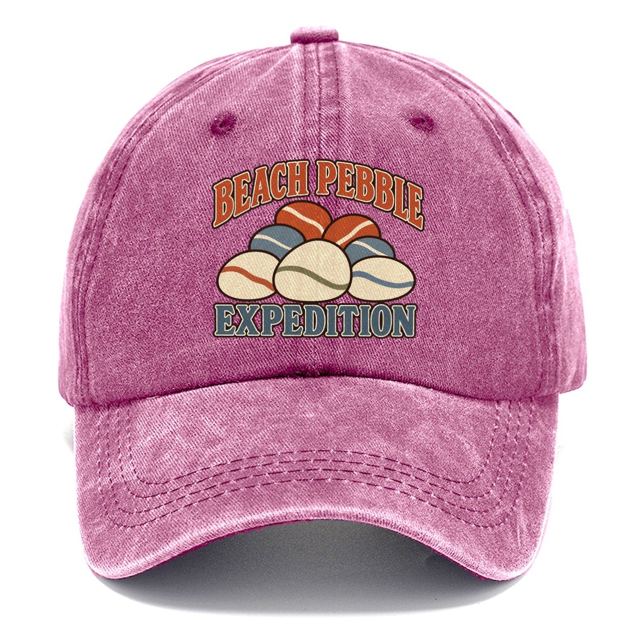 Beach Pebble Expedition Rocks And Minerals Classic Cap – Dusty Rose