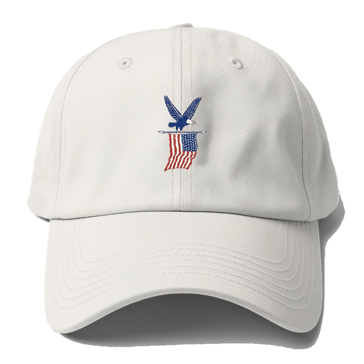 Eagle Flag Logo Baseball Cap – Off White
