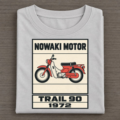 Nozomi Trail 90 Showa Speed Plates Classic T-shirt – Grey