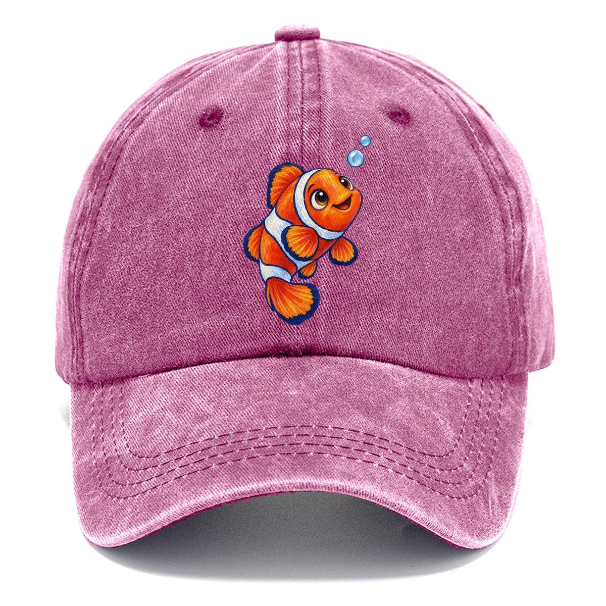 Clownfish Upward Flick Sea Sprite Classic Cap – Dusty Rose