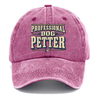 Professional Dog Petter American Wit Classic Cap – Dusty Rose