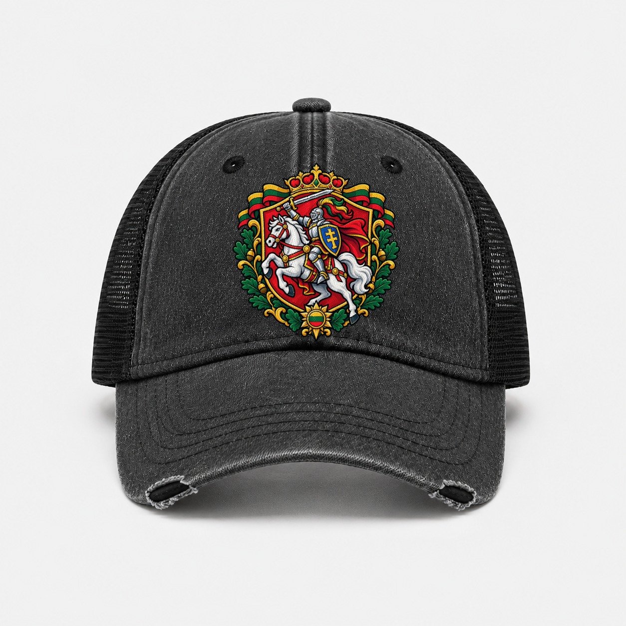 Black — front view