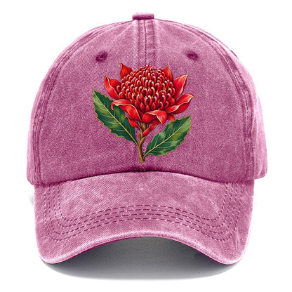 New South Wales Waratah Bloom Australia Cultural Icons Classic Cap – Dusty Rose