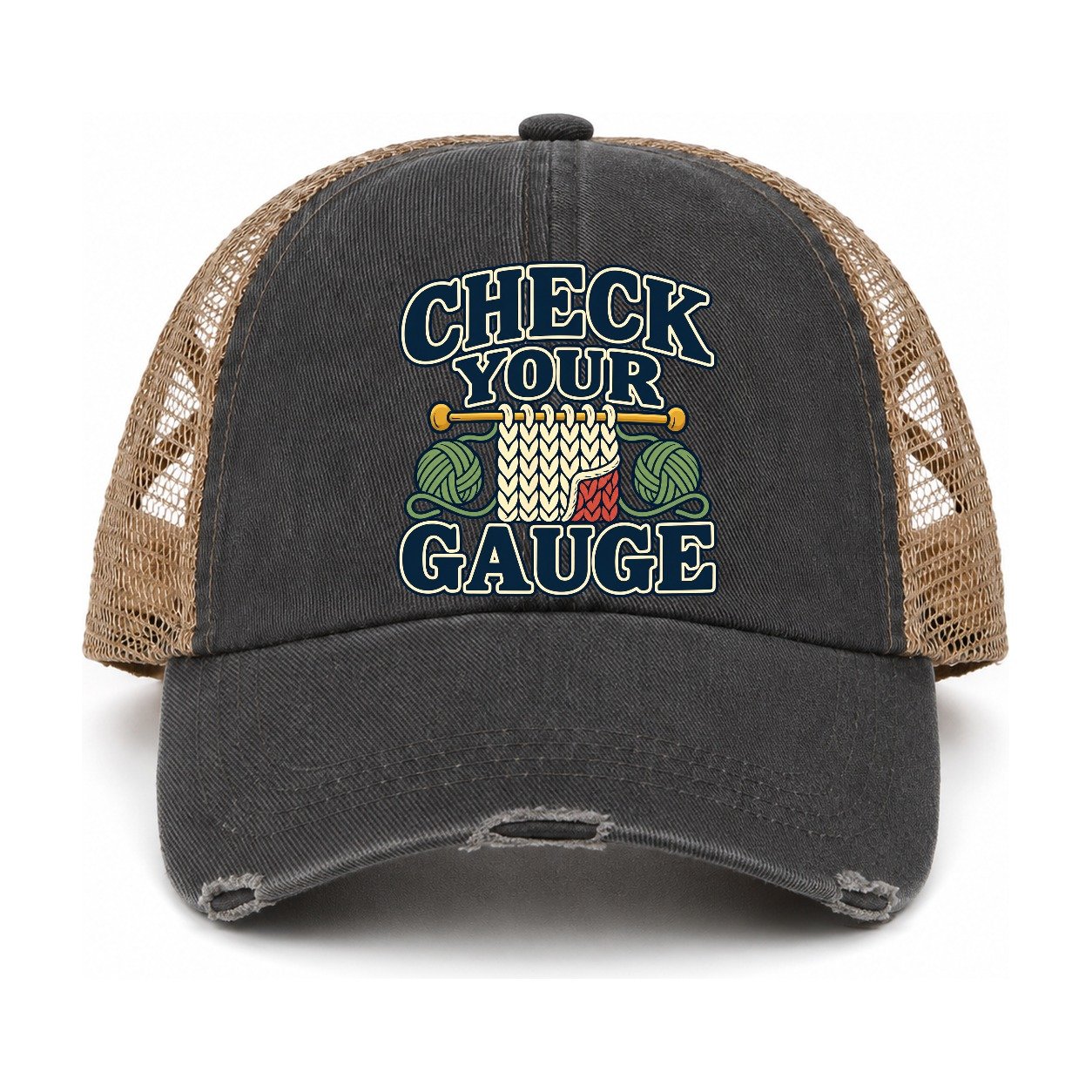 Washed Black-Khaki — front view