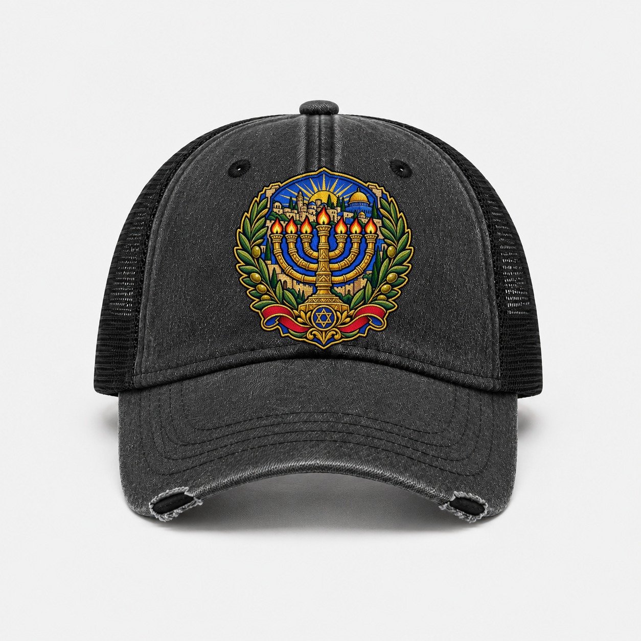 Black — front view