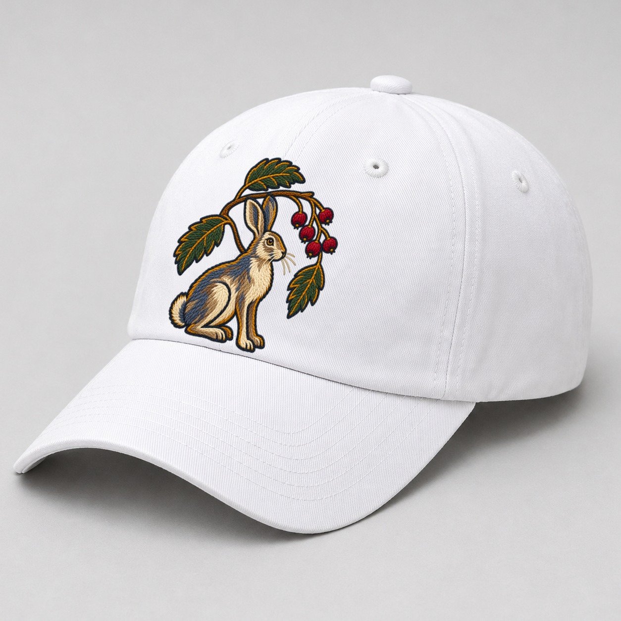 White — angle view