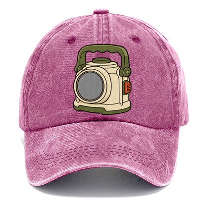 Lamp For The Late One Geocaching Classic Cap – Dusty Rose