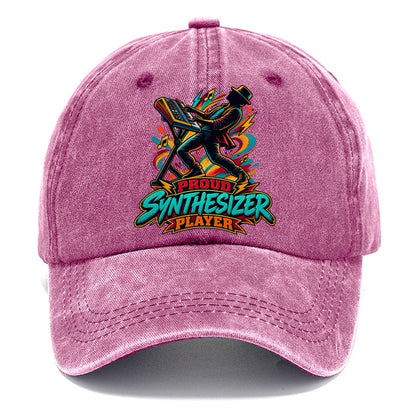 Proud Synthesizer Player Music Instruments Classic Cap – Dusty Rose