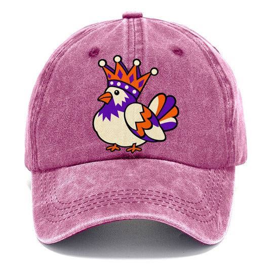 Pigeon With A Crown Crazy Styles Classic Cap – Dusty Rose