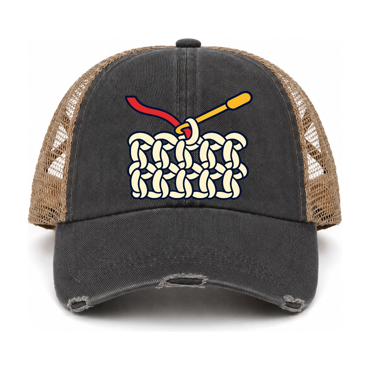 Washed Black-Khaki — front view