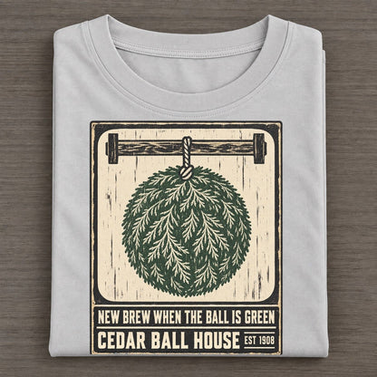 Cedar Ball House Izakaya Rules Classic T-shirt – Grey