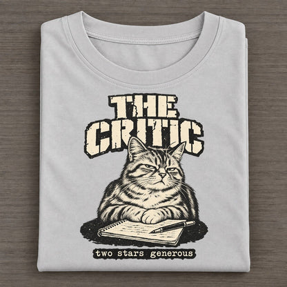 Critic Alley Cat Records Classic T-shirt – Grey