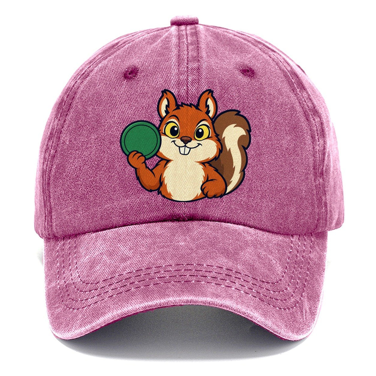Course Squirrel Disc Golf Classic Cap – Dusty Rose