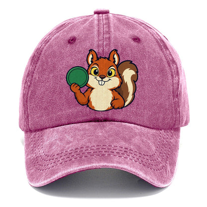 Course Squirrel Disc Golf Classic Cap – Dusty Rose