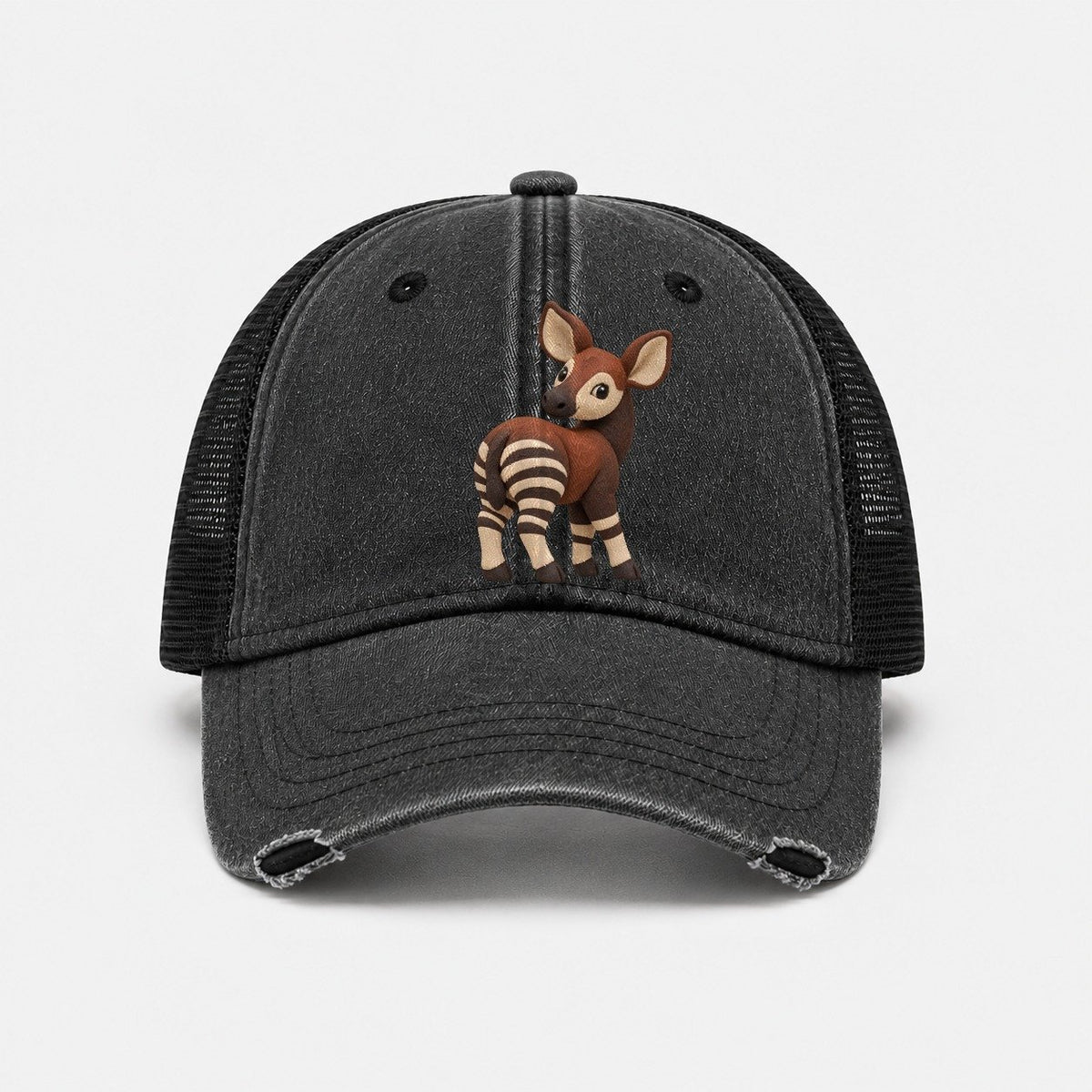 Black — front view