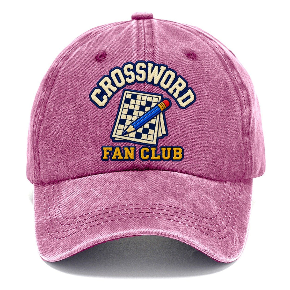 Crossword Fan Club Classic Cap – Dusty Rose