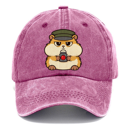 Hamster Station Master Model Railways Classic Cap – Dusty Rose