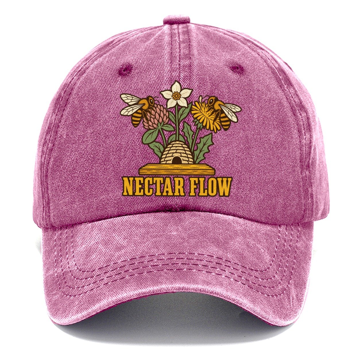 Nectar Flow Beekeeping Classic Cap – Dusty Rose