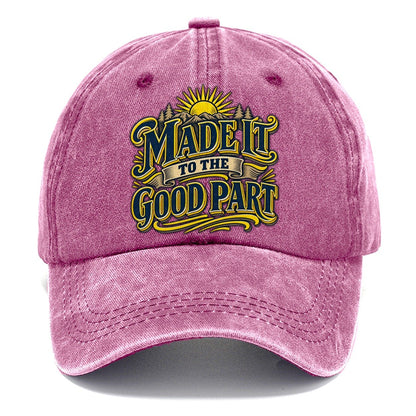Made It To The Good Part Retired Living Classic Cap – Dusty Rose