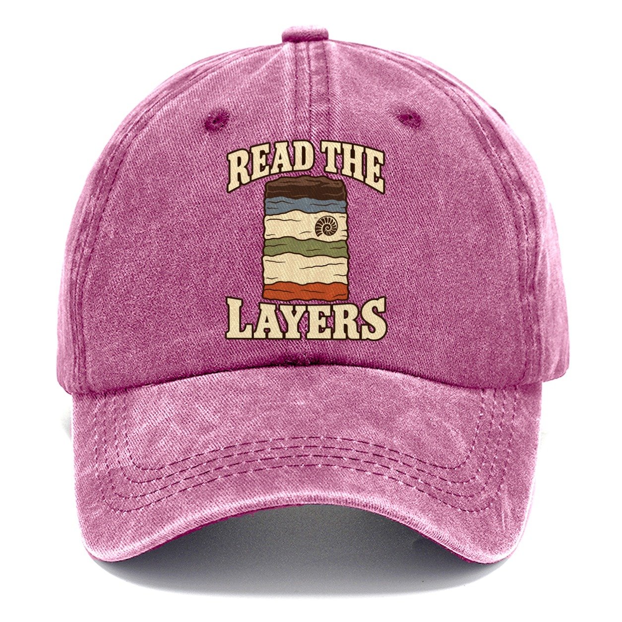 Sedimentary Layer Study Rocks And Minerals Classic Cap – Dusty Rose