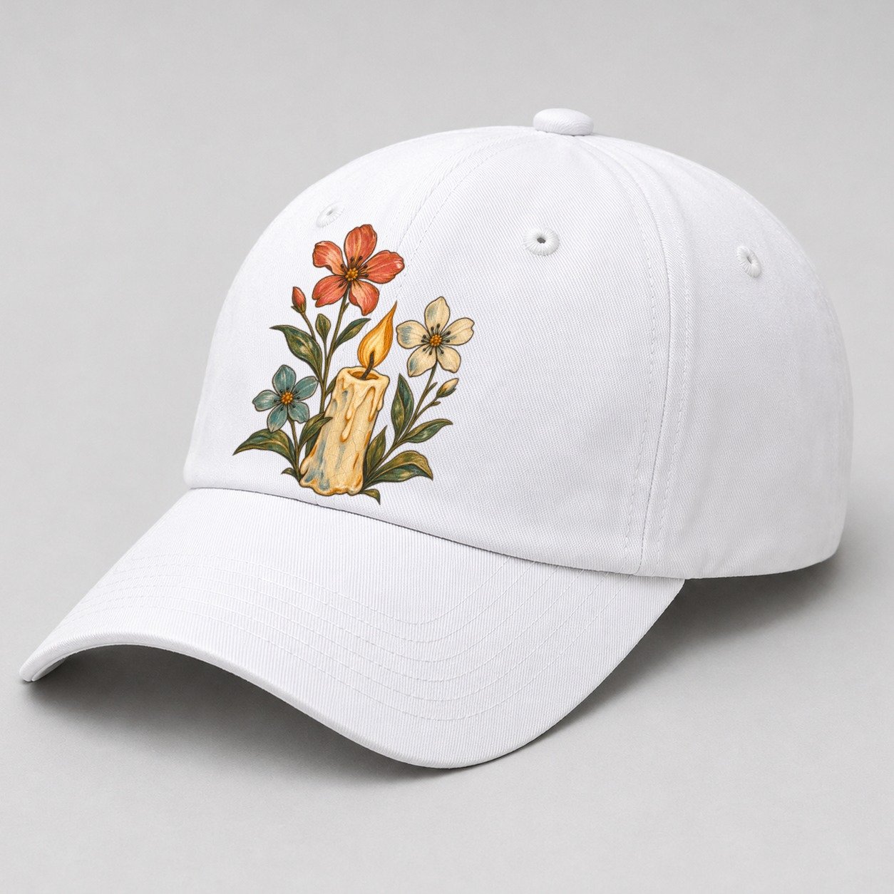 White — angle view