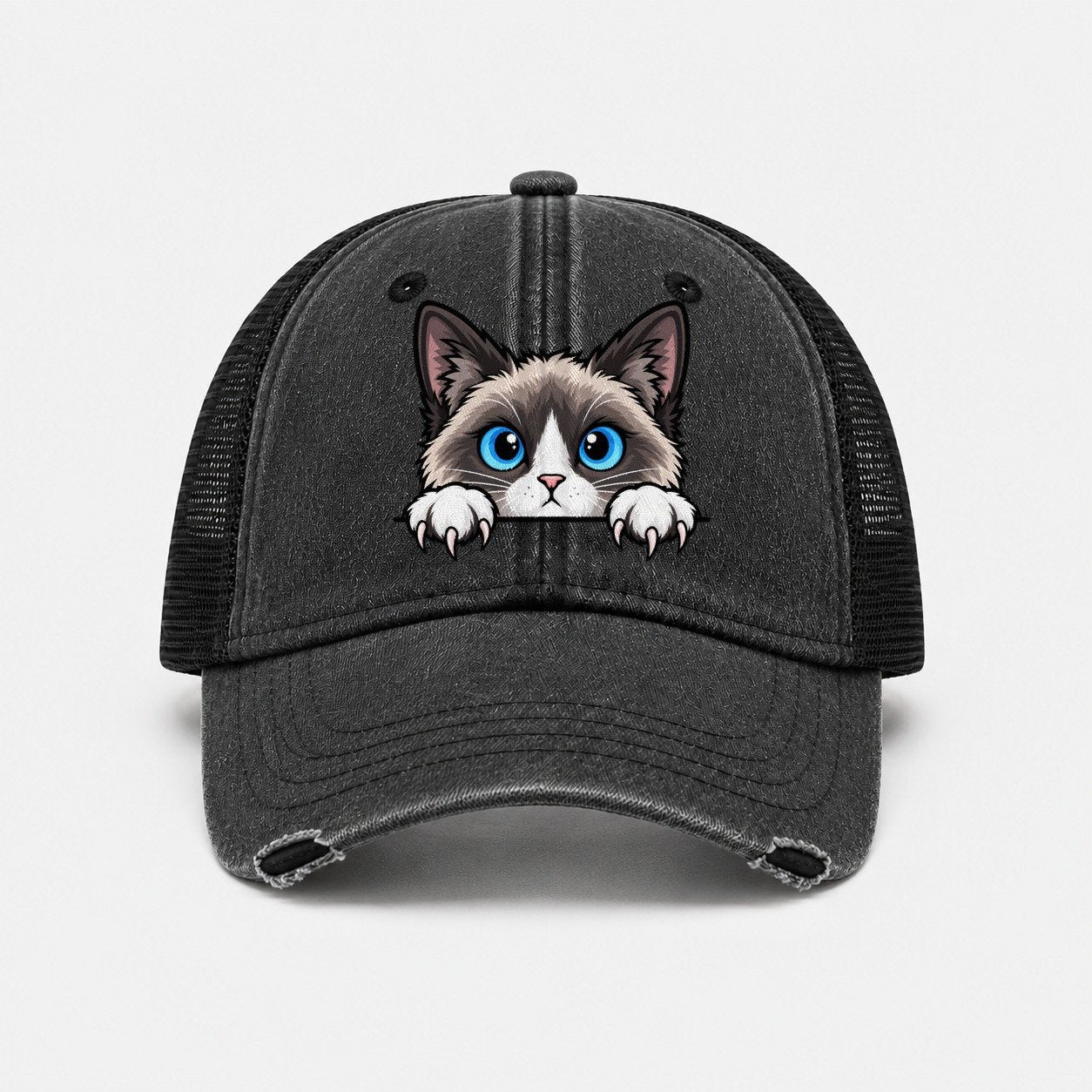 Black — front view