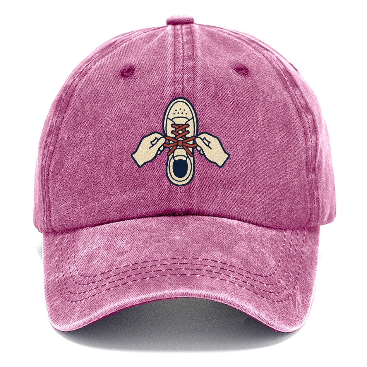 Lace Retie Tennis Match Rituals Classic Cap – Dusty Rose