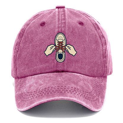 Lace Retie Tennis Match Rituals Classic Cap – Dusty Rose