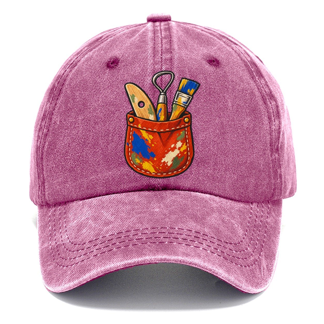 Apron Pocket Clay Color Makers Classic Cap – Dusty Rose