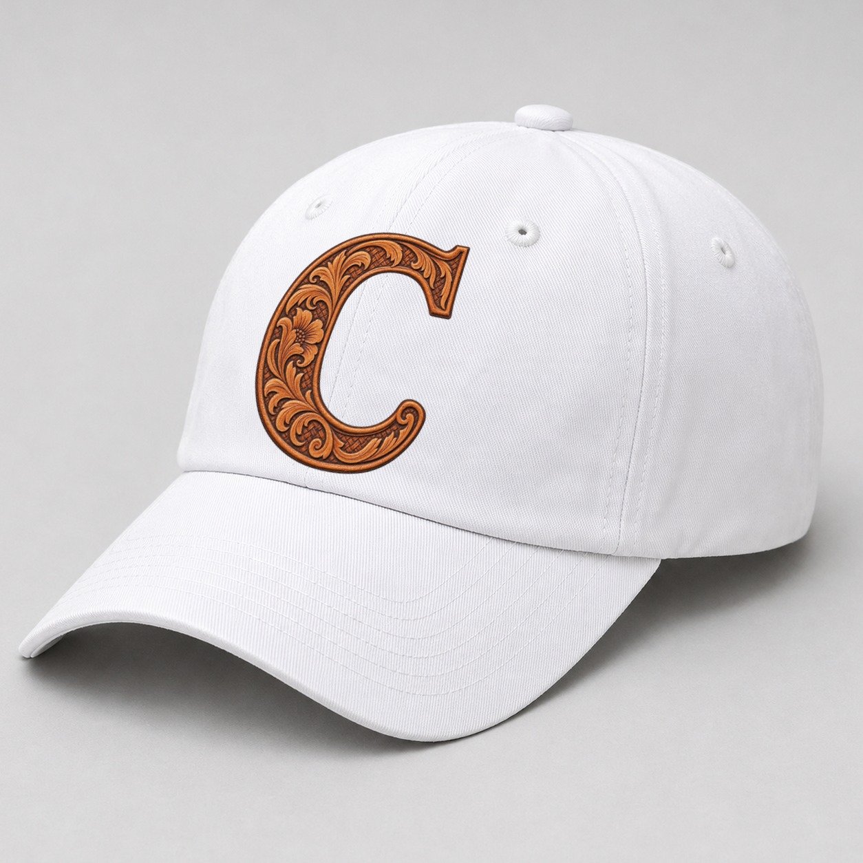 White — angle view