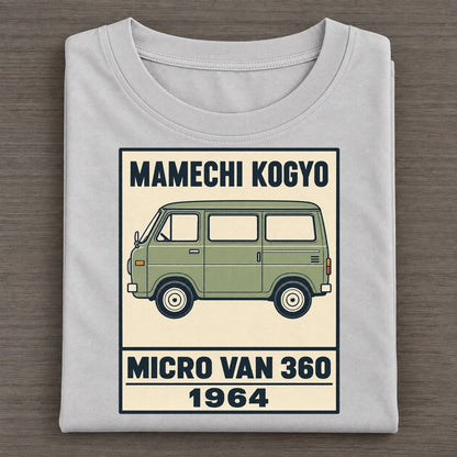 Mamechi Van Showa Speed Plates Classic T-shirt – Grey