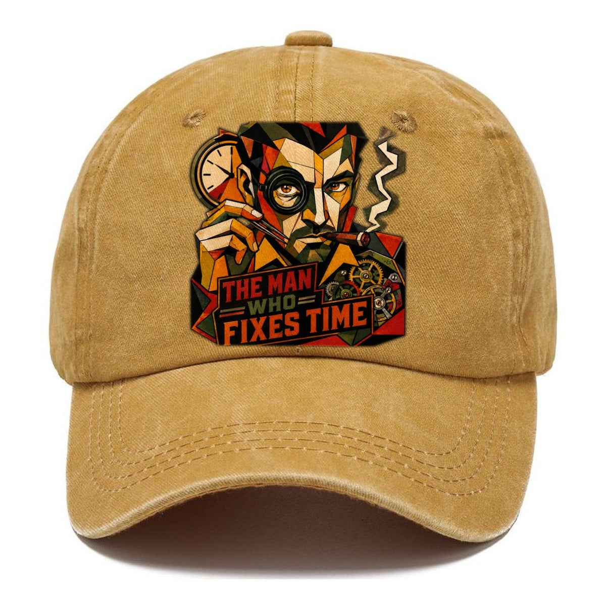 Watchmaker Loupe Portrait Classic Cap – Golden Harvest