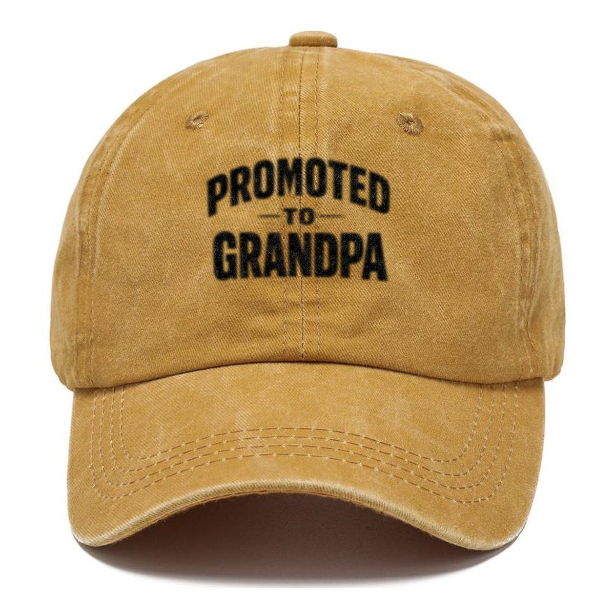 Promoted Grandpa Classic Cap – Golden Harvest