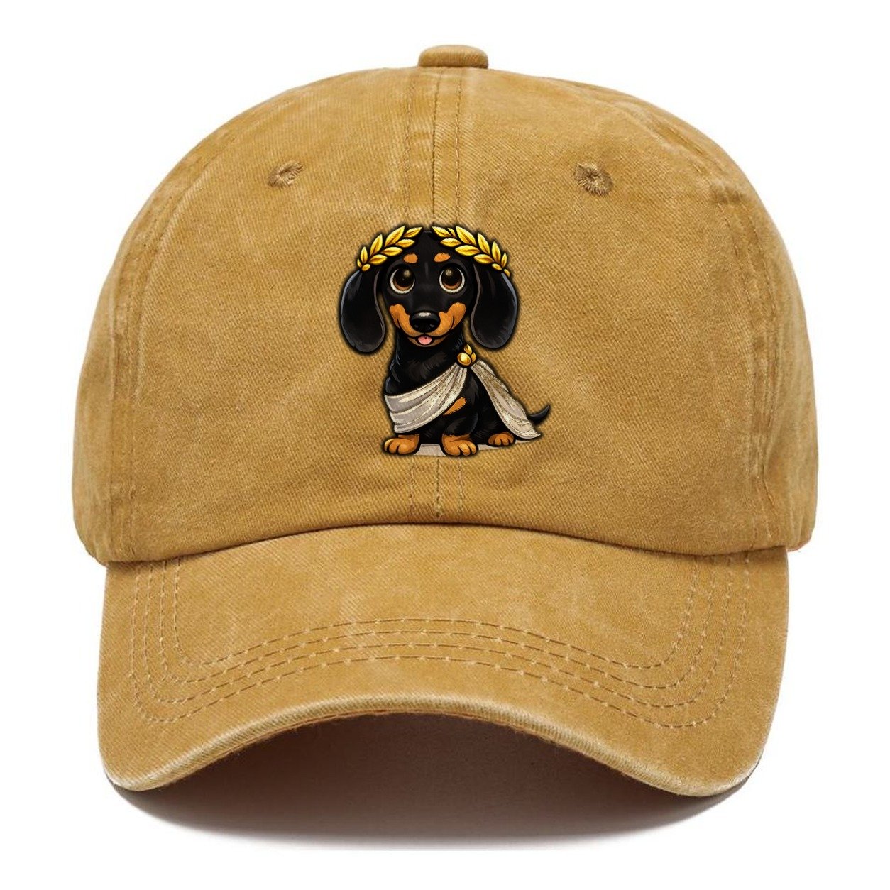 Dachshund Roman Emperor Classic Cap – Golden Harvest