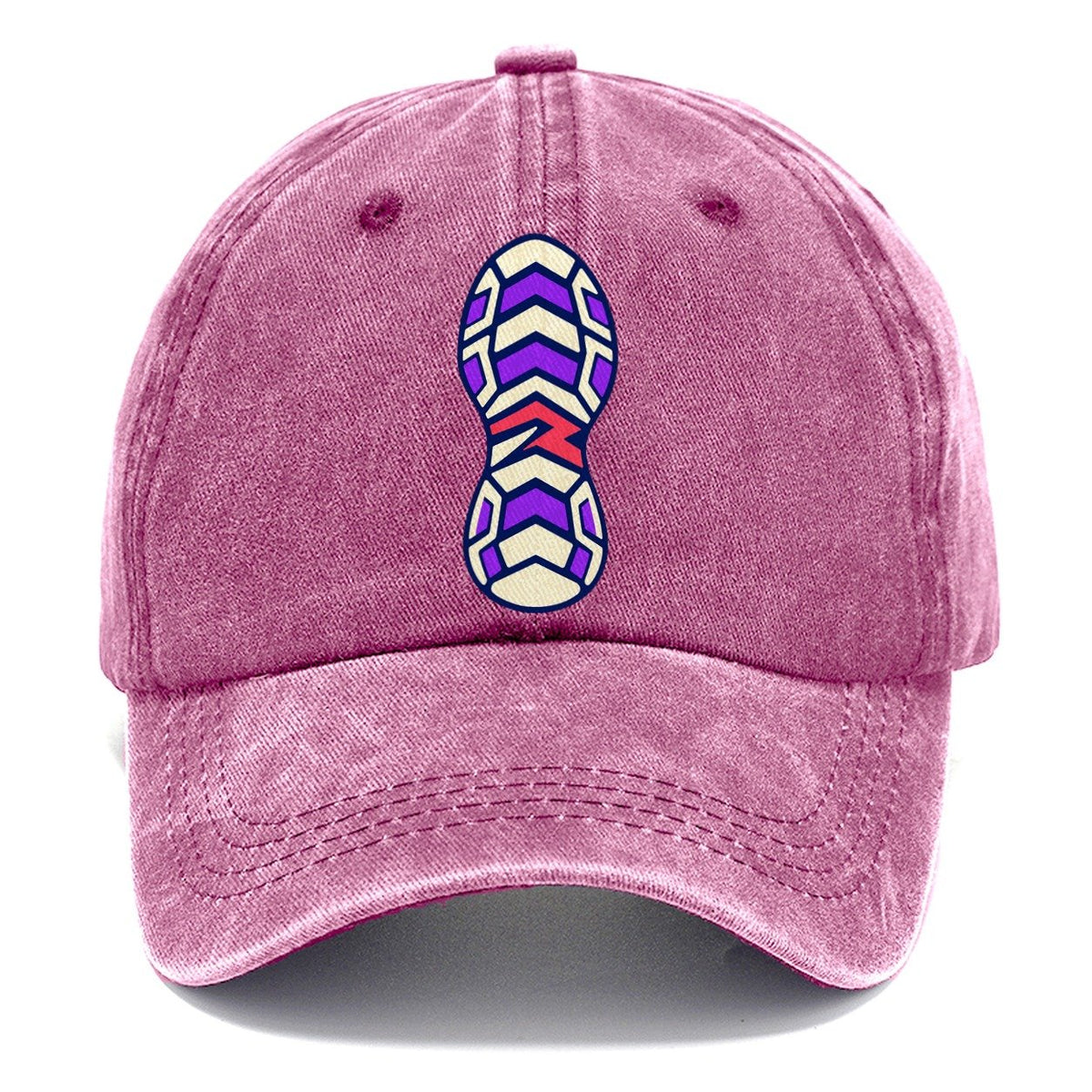 Chevron Sole 90S Running Clubs Classic Cap – Dusty Rose