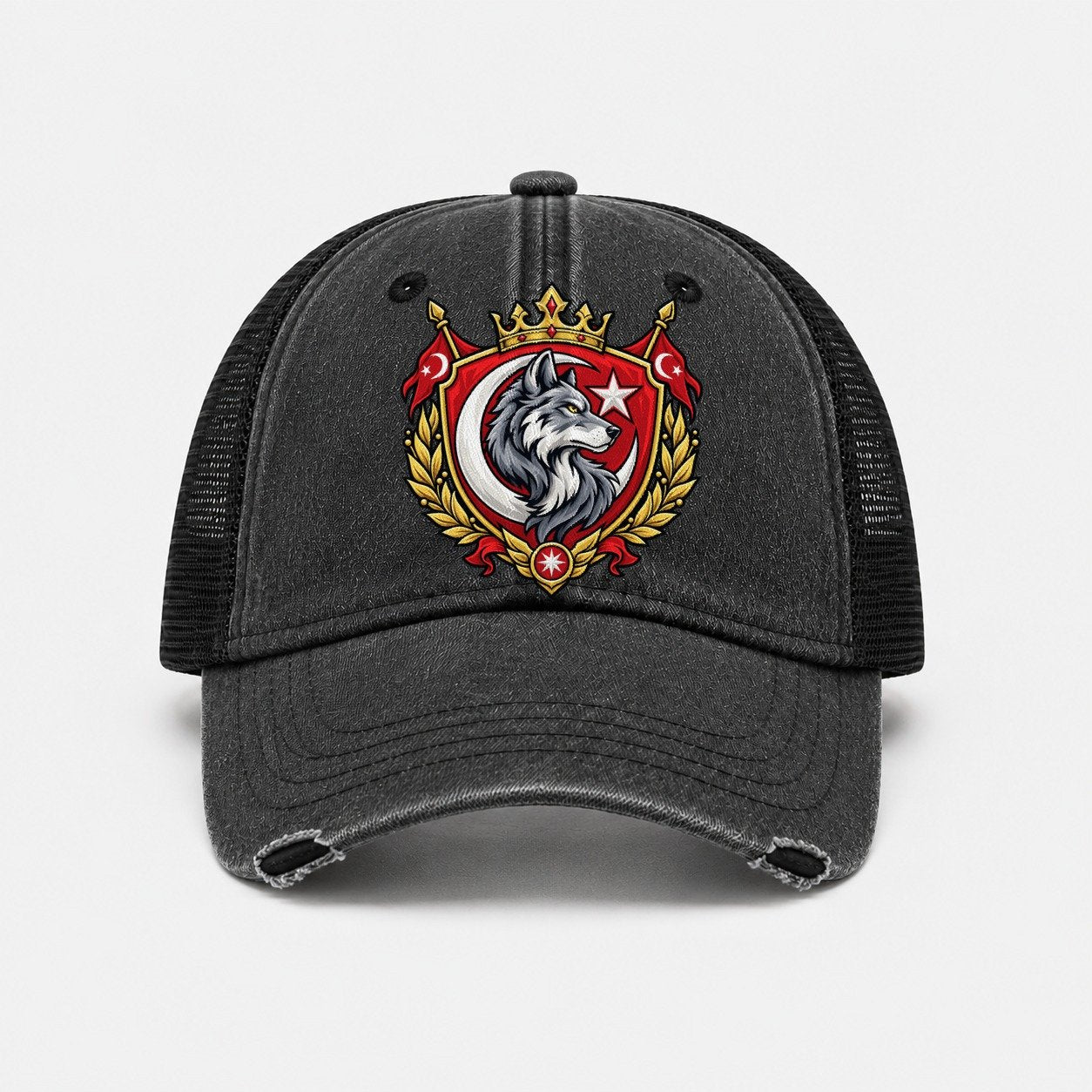Black — front view