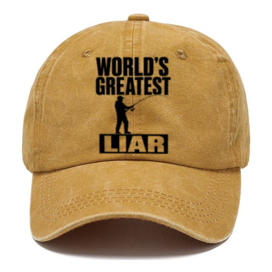 World's Greatest Liar Classic Cap – Golden Harvest
