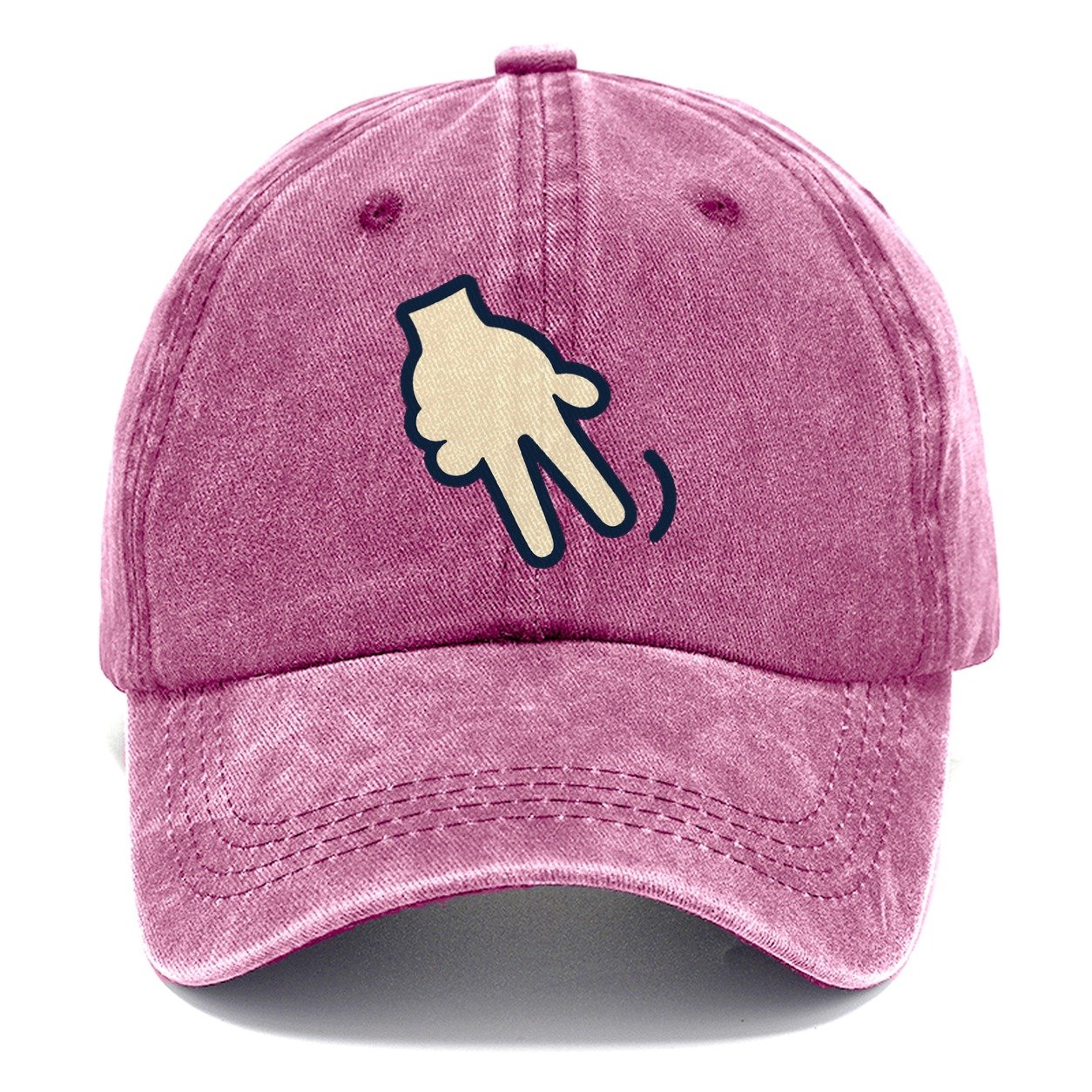 Doubles Hand Signal Behind Back Tennis Match Rituals Classic Cap – Dusty Rose