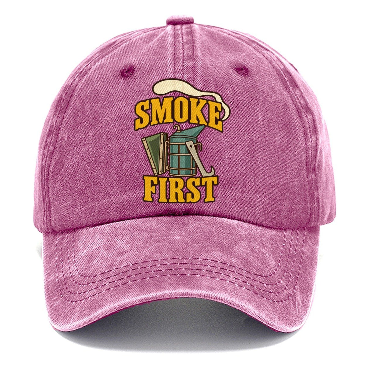 Smoke First Beekeeping Classic Cap – Dusty Rose