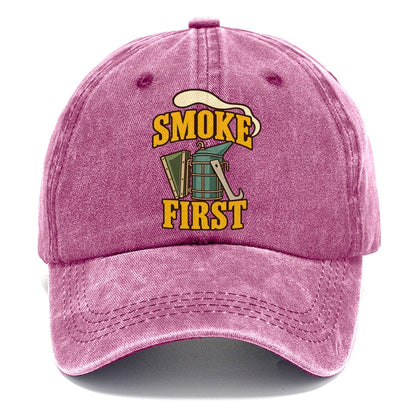 Smoke First Beekeeping Classic Cap – Dusty Rose